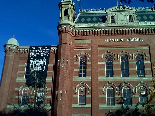 occupy dc liberates franklin school