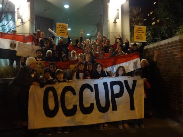 occupy egyptian consulate