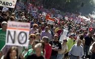 Anti-austerity protests grip 56 Spanish cities photo