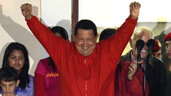 Venezuela's Chavez wins fourth term as president